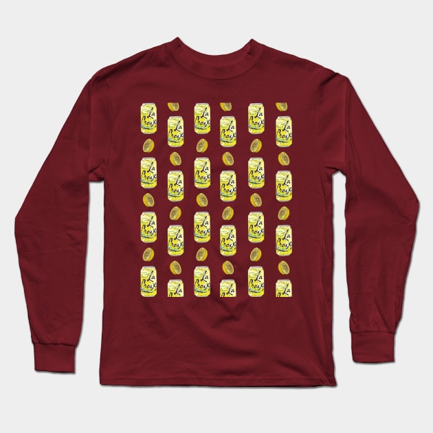 Lemon La Croix Long Sleeve T-Shirt by jeremiahm08